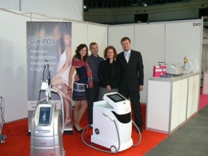 Stánek SlimFOX na výstavě WORLD OF BEAUTY & SPA