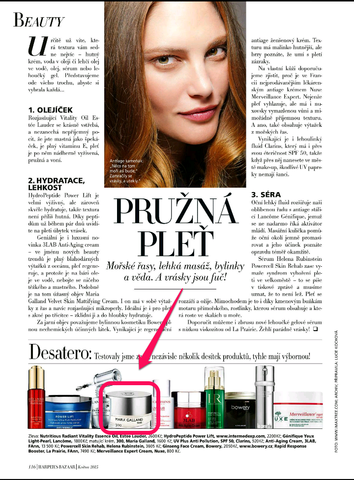 Harper's Bazaar květen 2015