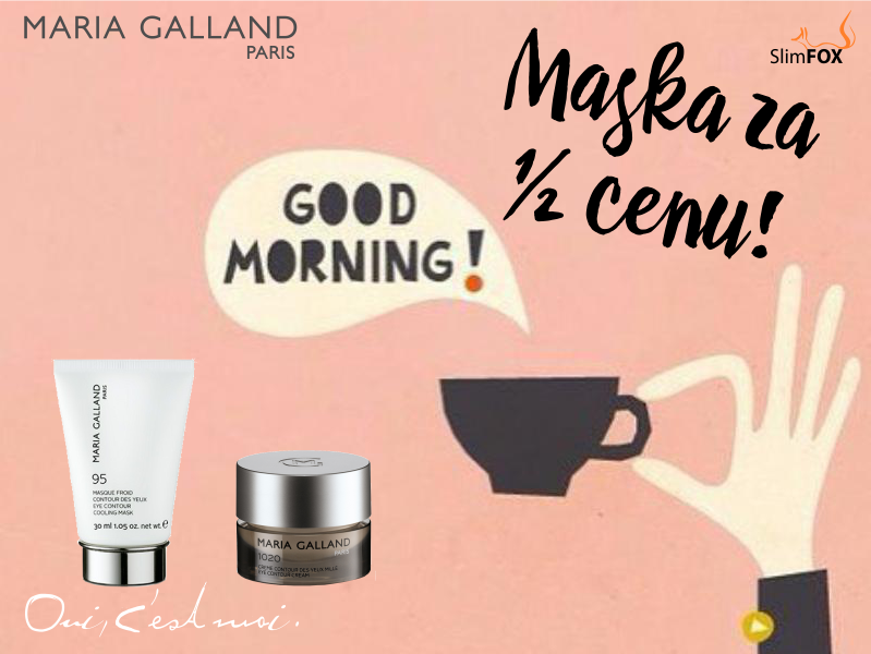 KONEC UNAVENÝM OČÍM! Maska na oční okolí za 1/2 ceny!