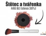 Sada štětce a tvářenky Lily Lolo -30%