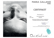 Certifikát pro expresní ošetření od Maria Galland