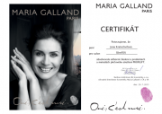 Certifikát pro ošetření Profilift od Maria Galland