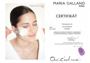 Certifikát pro ošetření Thalasso od Maria Galland