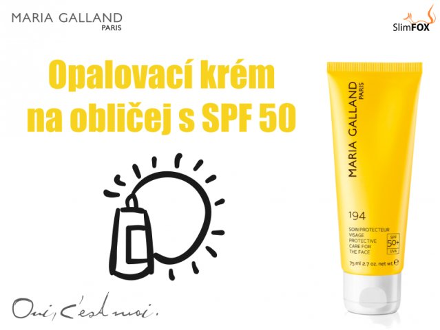 Vyvinuto přímo pro obličej s SPF 50.