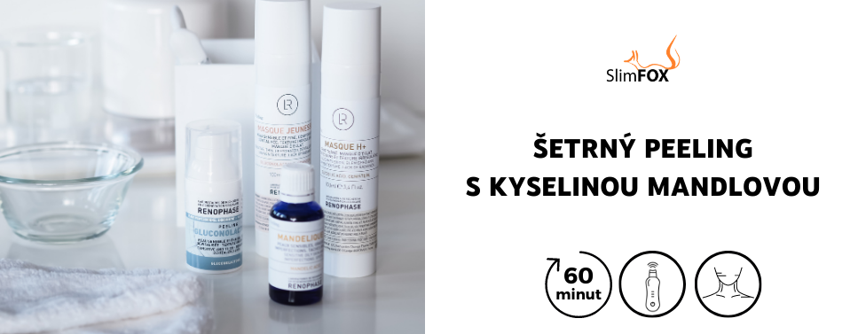 Peeling s kyselinou mandlovou u SlimFOX