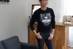 Míša Salačová v salonu SlimFOX