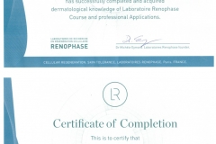 certifikáty Renophase pro SlimFOX